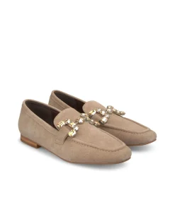 Alma en Pena Zapatos Planos|MOCASÍN CON ESTRIBO PEDRERÍA