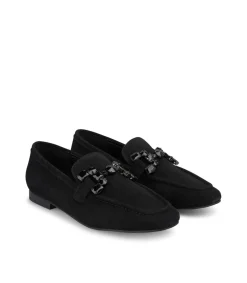 Alma en Pena Zapatos Planos|MOCASÍN CON ESTRIBO PEDRERÍA