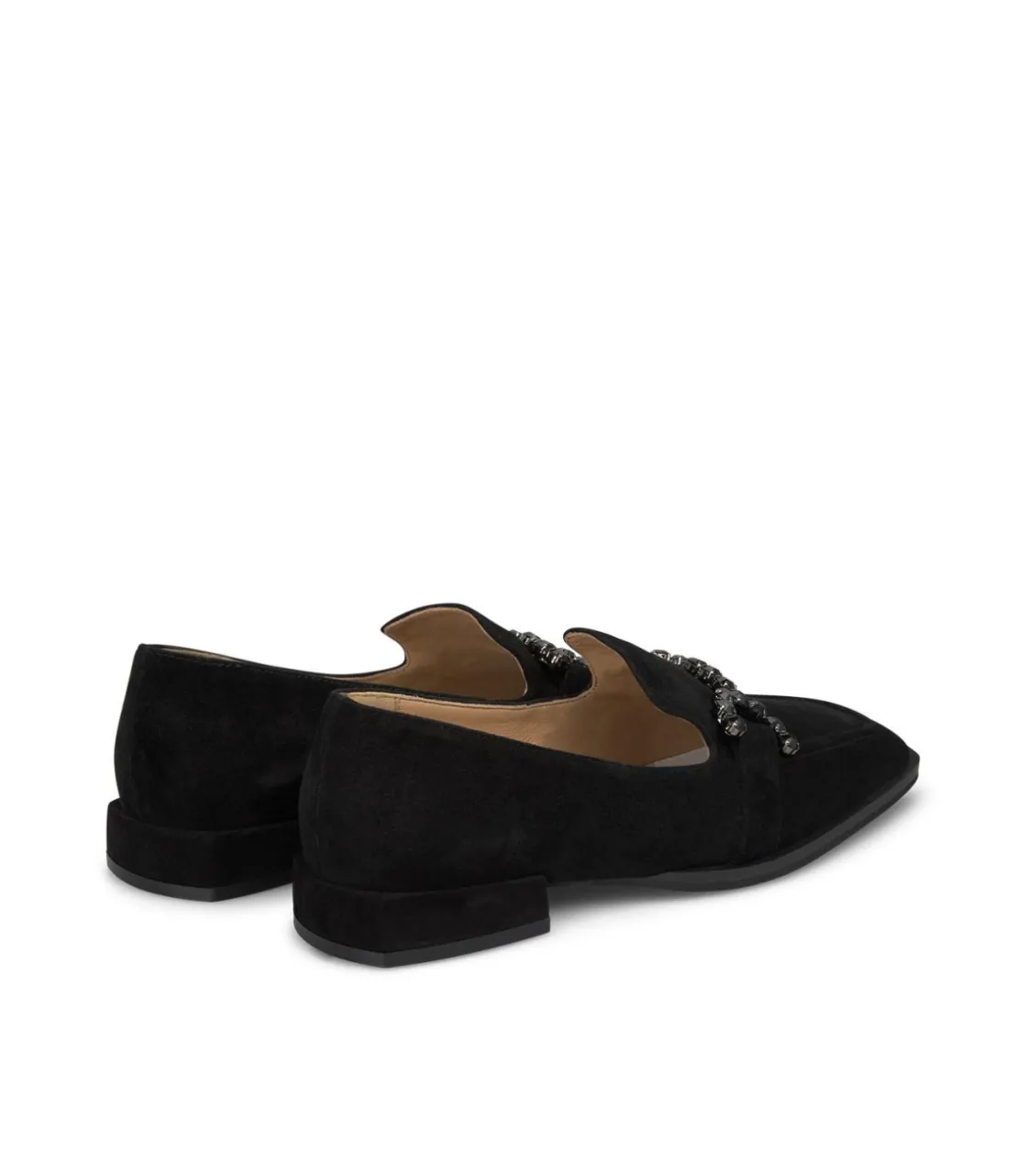 Alma en Pena Zapatos Planos|MOCASÍN CON HEBILLAS PEDRERÍA