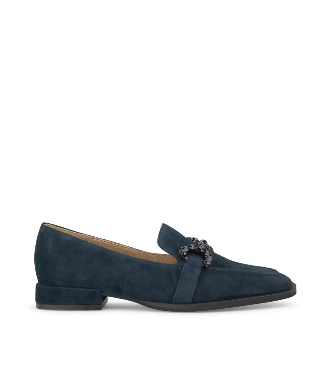 Alma en Pena Zapatos Planos|MOCASÍN CON HEBILLAS PEDRERÍA