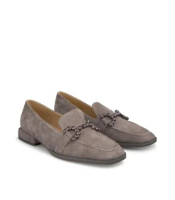 Alma en Pena Zapatos Planos|MOCASÍN CON HEBILLAS PEDRERÍA