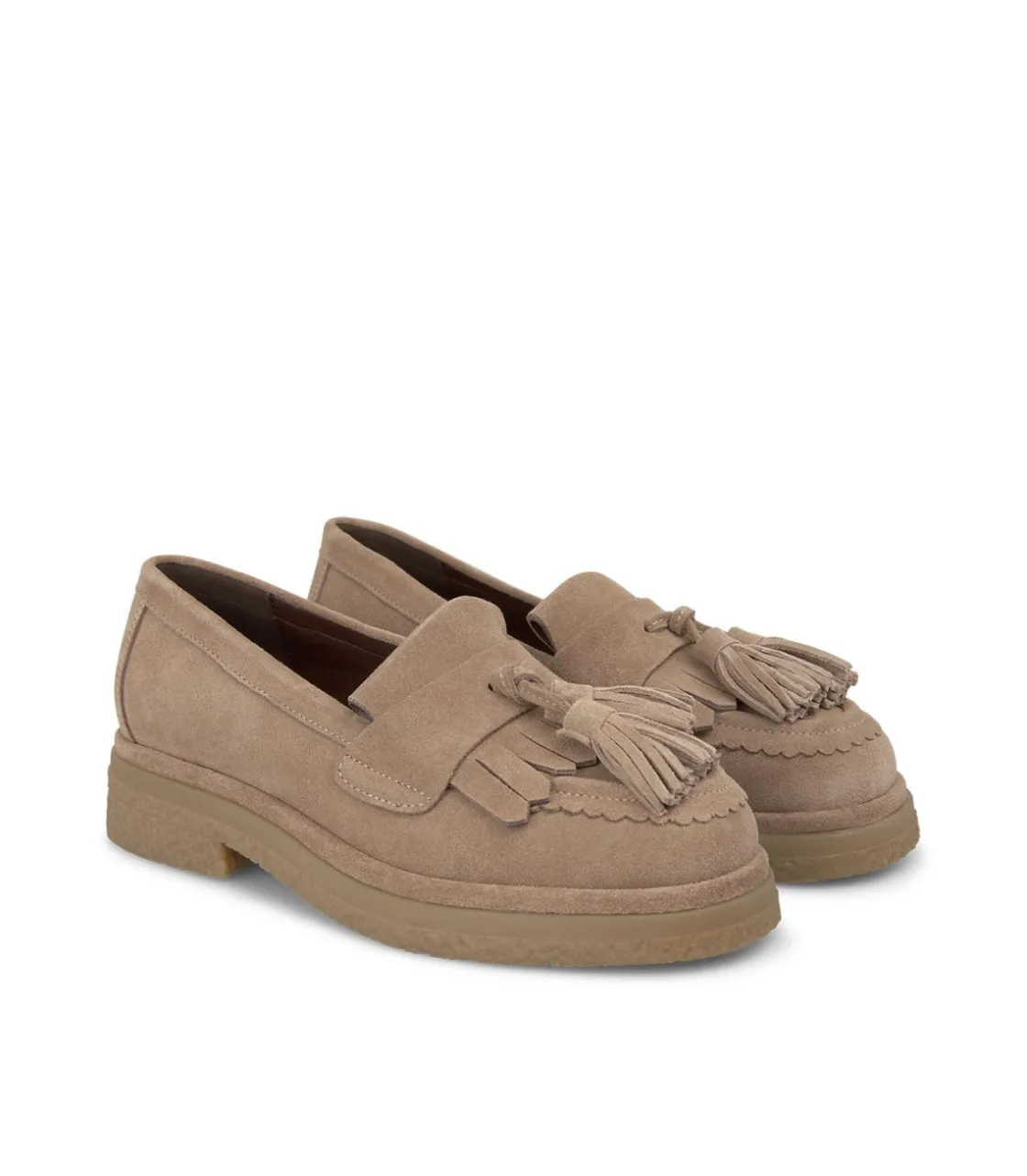 Alma en Pena Zapatos Planos|MOCASÍN PLANO BORLA