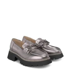 Alma en Pena Zapatos Planos|MOCASÍN PLATAFORMA CON PEDRERÍA