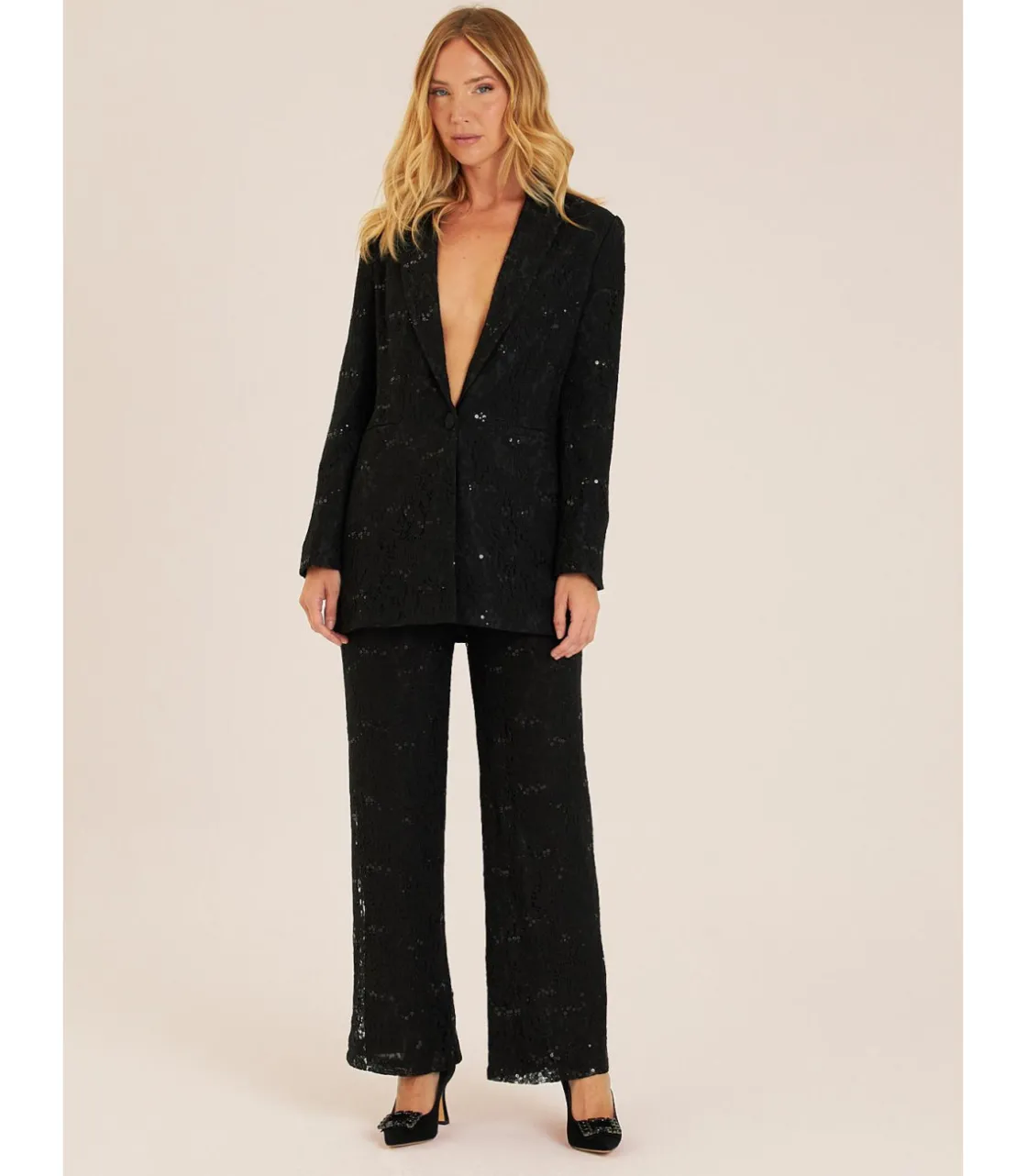 Alma en Pena Pantalones|PANTALON RECTO ENCAJE