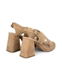 Alma en Pena Sandalias|SANDALIA TACÓN CUADRADO TIRAS