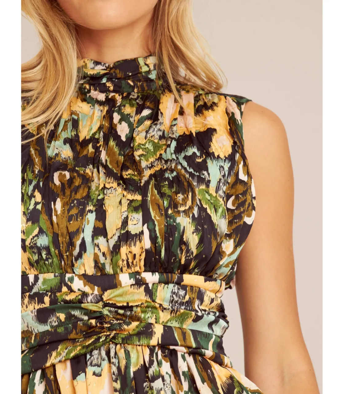 Alma en Pena Camisas|TOP CUELLO CON FRUNCES