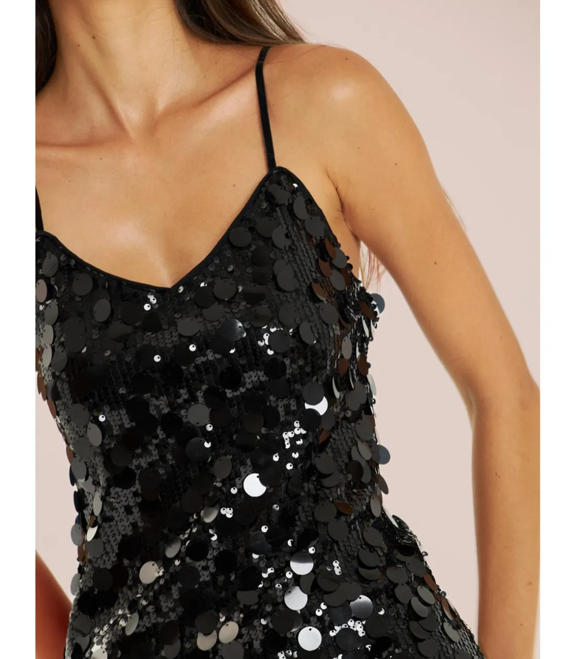 Alma en Pena Vestidos Cortos|VESTIDO DE LENTEJUELAS