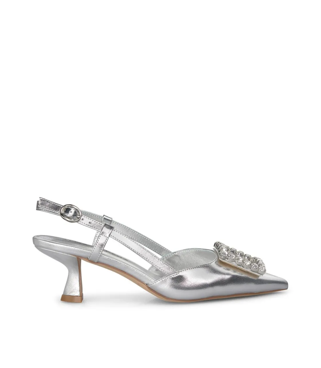 Alma en Pena Zapatos De Tacón|ZAPATO BROCHE CUADRADO