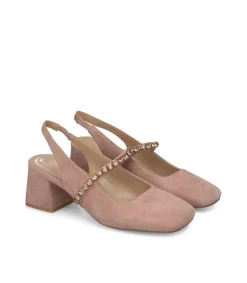 Alma en Pena Zapatos De Tacón|ZAPATO CON TIRA PEDRERÍA