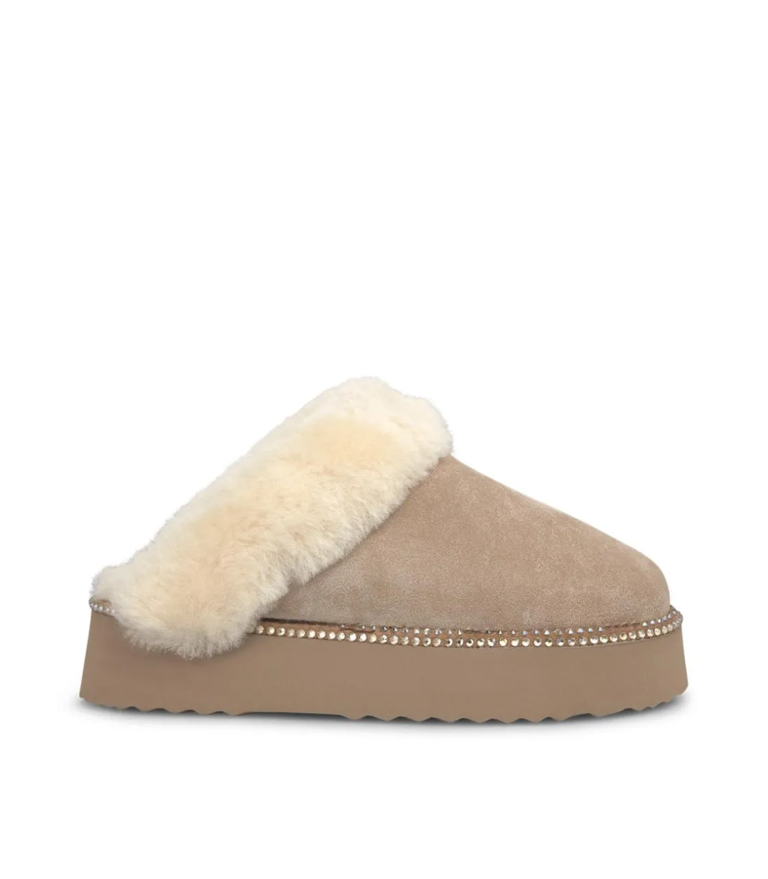 Alma en Pena Zapatos Planos|ZAPATO DE PELO CON DETALLES