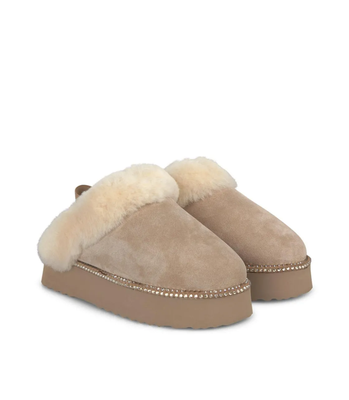Alma en Pena Zapatos Planos|ZAPATO DE PELO CON DETALLES