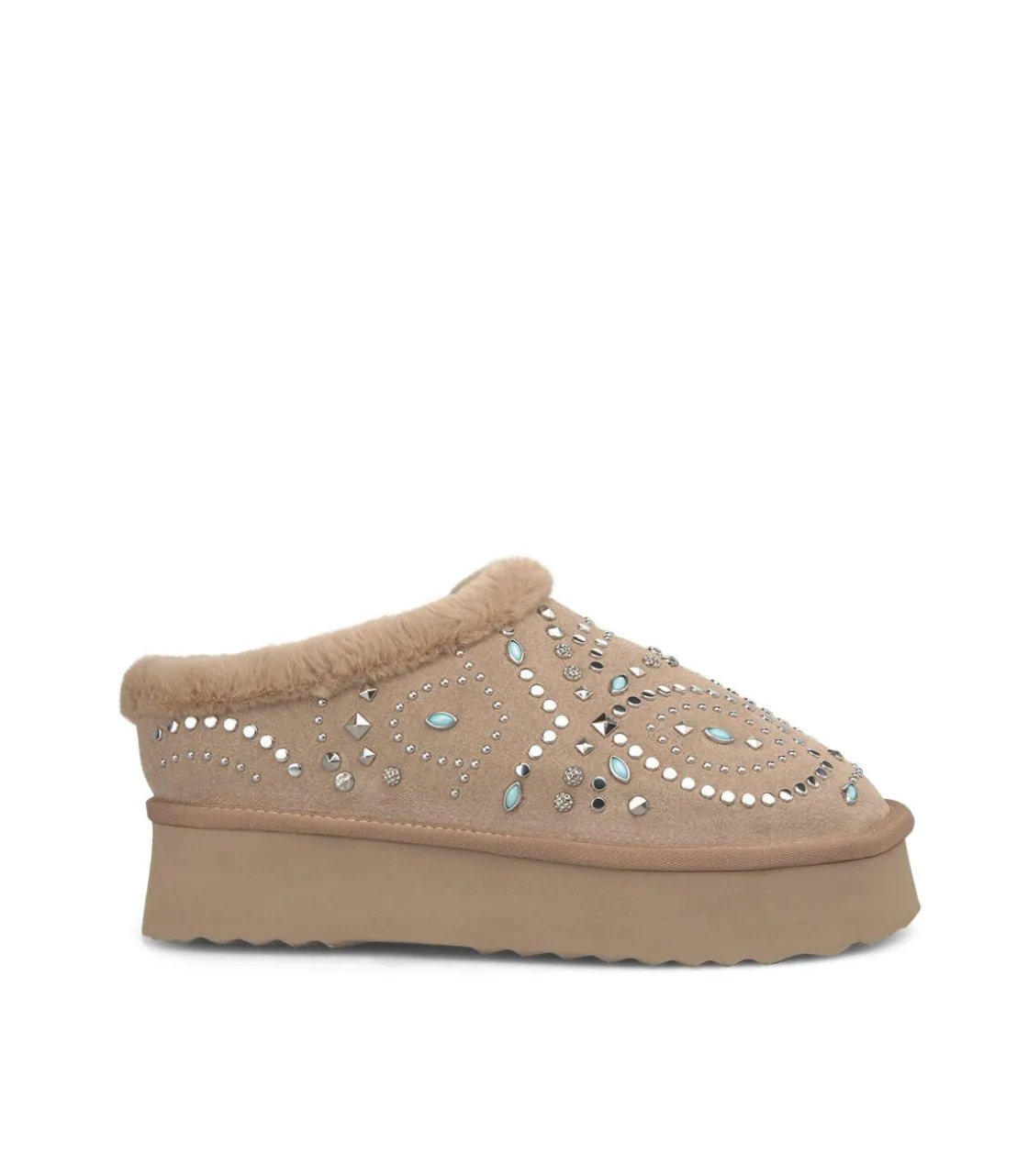 Alma en Pena Zapatos Planos|ZAPATO DE PELO CON PLATAFORMA