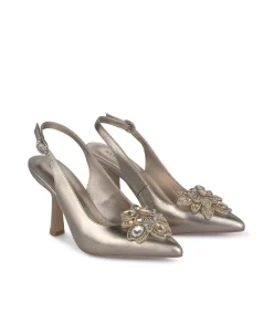Alma en Pena Zapatos De Tacón|ZAPATO DE TACÓN BROCHE FLOR