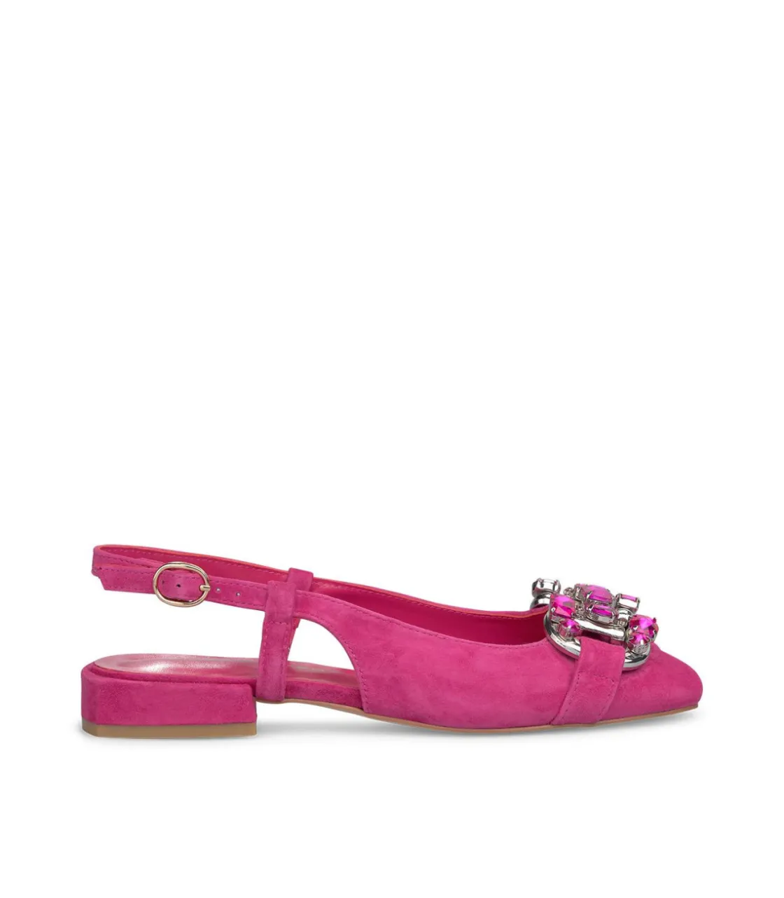 Alma en Pena Zapatos Planos|ZAPATO HEBILLA PEDRERÍA