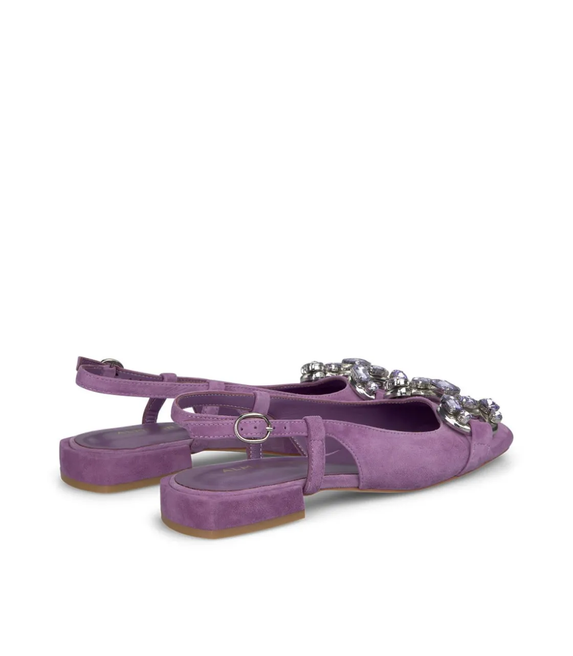 Alma en Pena Zapatos Planos|ZAPATO HEBILLA PEDRERÍA