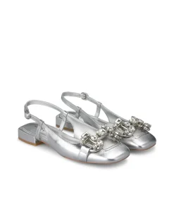 Alma en Pena Zapatos Planos|ZAPATO HEBILLA PEDRERÍA