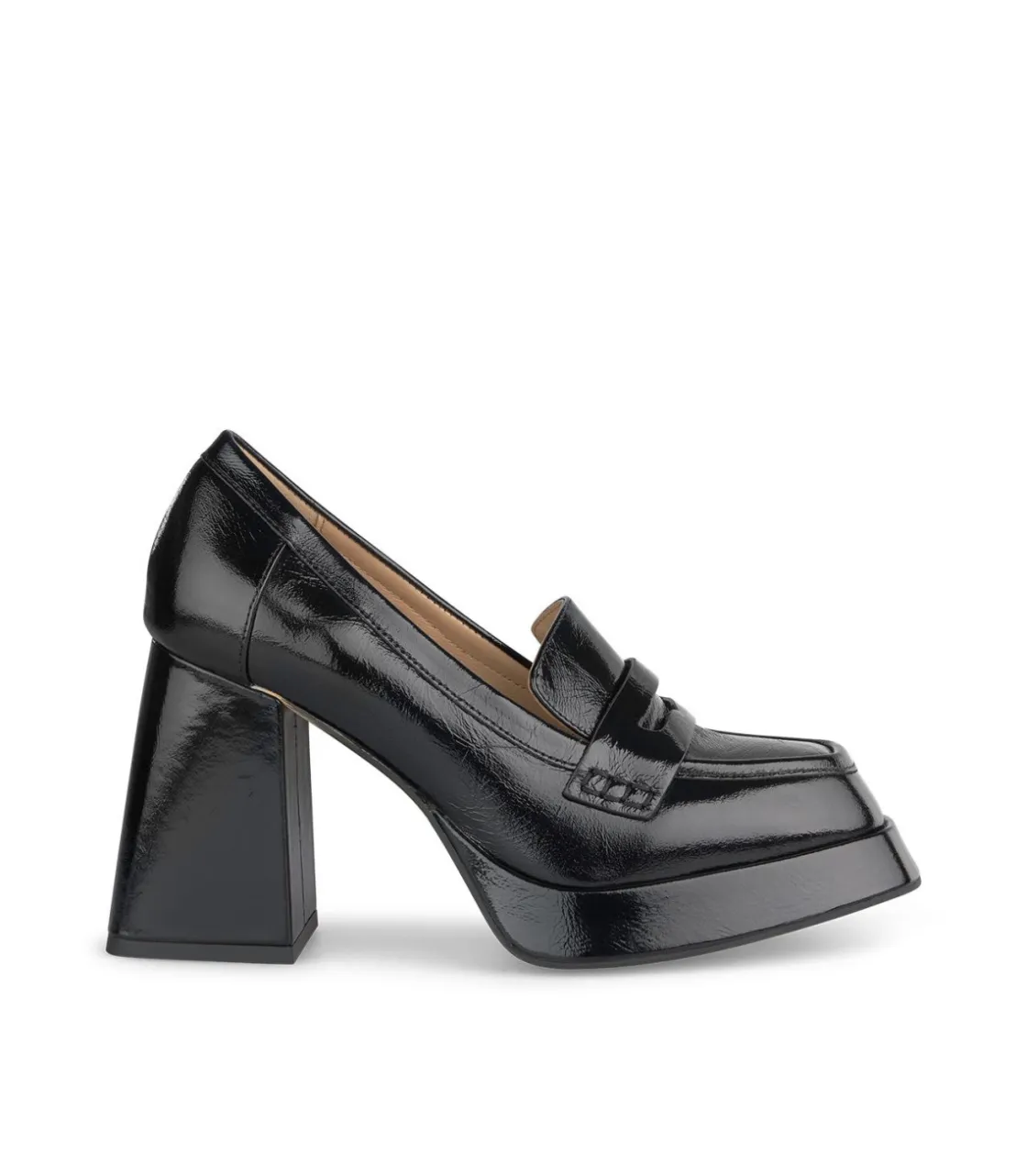 Alma en Pena Zapatos De Tacón|ZAPATO PIEL PUNTA CUADRADA