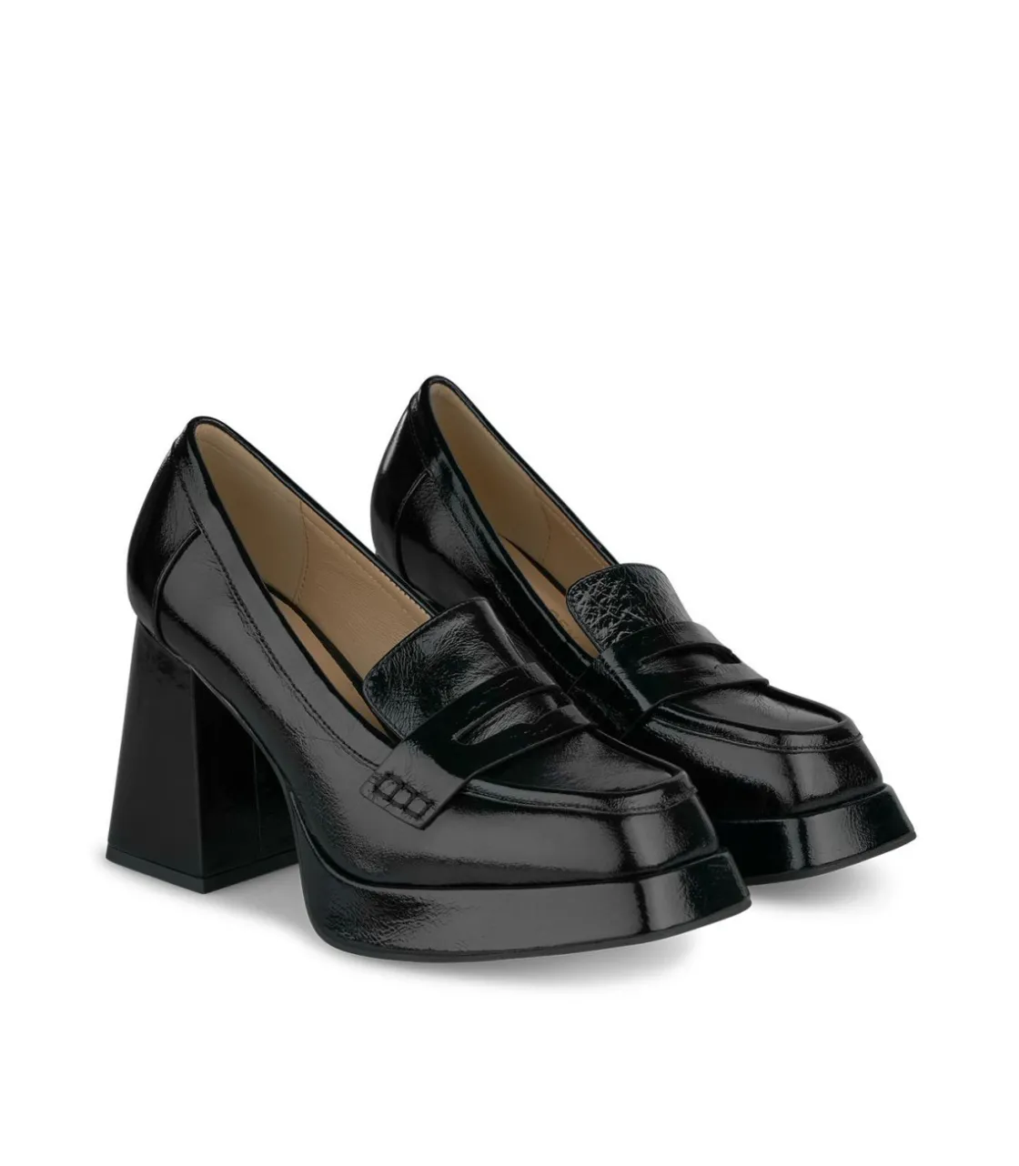 Alma en Pena Zapatos De Tacón|ZAPATO PIEL PUNTA CUADRADA