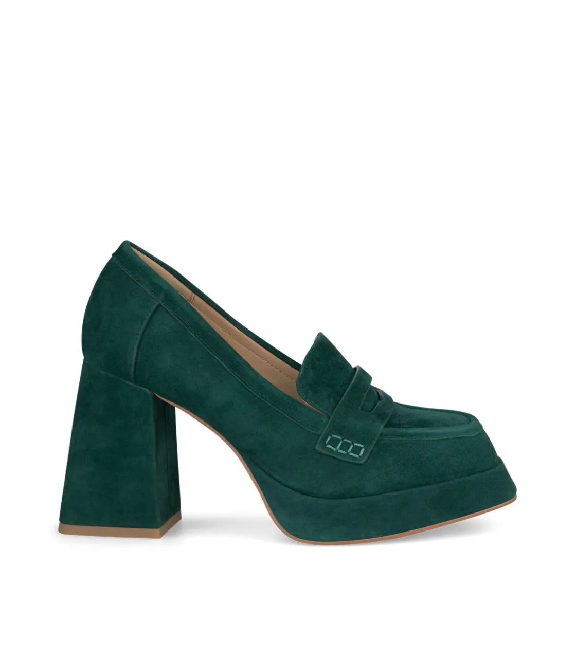 Alma en Pena Zapatos De Tacón|ZAPATO PIEL PUNTA CUADRADA