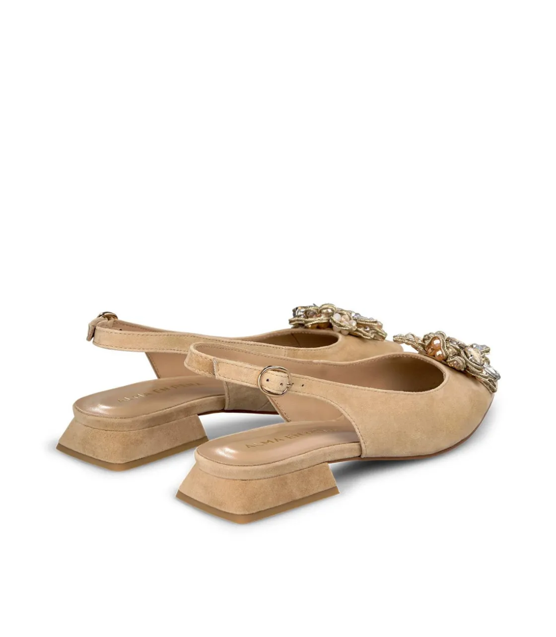 Alma en Pena Zapatos Planos|ZAPATO PLANO FLOR EN PUNTERA