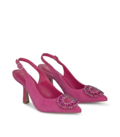 Alma en Pena Zapatos De Tacón|ZAPATO TACÓN BROCHE CIRCULAR