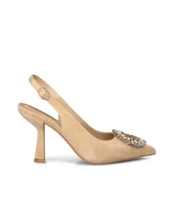 Alma en Pena Zapatos De Tacón|ZAPATO TACÓN BROCHE CIRCULAR