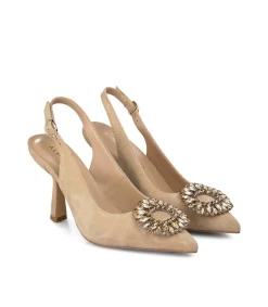 Alma en Pena Zapatos De Tacón|ZAPATO TACÓN BROCHE CIRCULAR