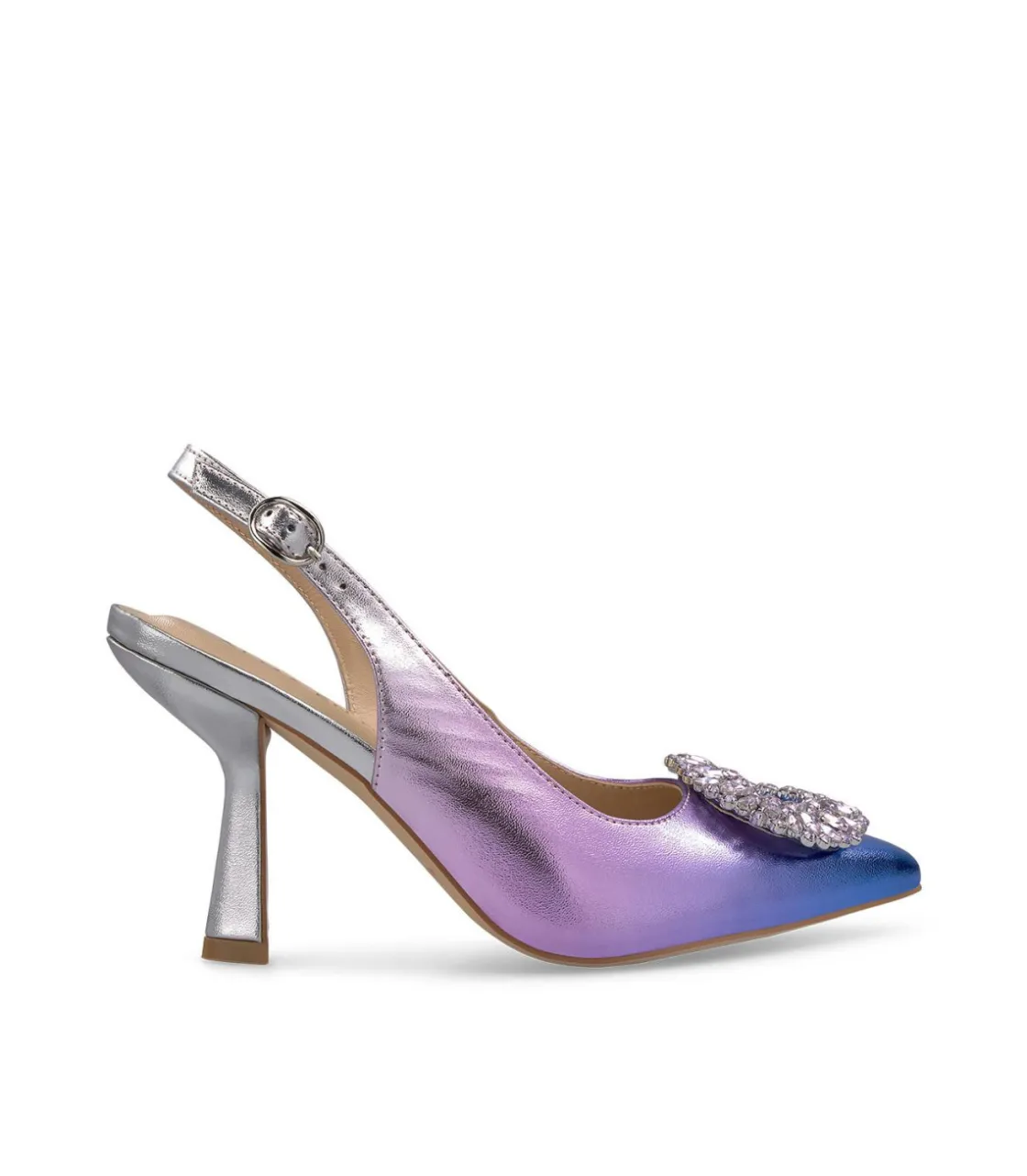 Alma en Pena Zapatos De Tacón|ZAPATO TACÓN BROCHE CIRCULAR