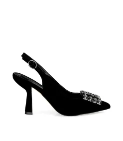 Alma en Pena Zapatos De Tacón|ZAPATO TACÓN BROCHE CUADRADO