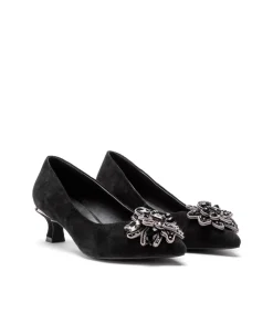 Alma en Pena Zapatos De Tacón|ZAPATO TACÓN CON FLOR