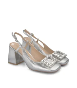 Alma en Pena Zapatos De Tacón|ZAPATO TACÓN CUADRADO BROCHE