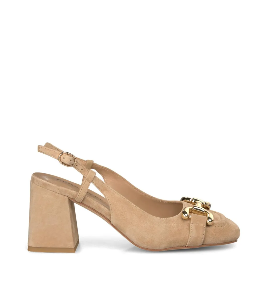 Alma en Pena Zapatos De Tacón|ZAPATO TACÓN CUADRADO HEBILLA