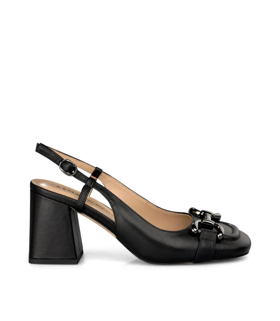 Alma en Pena Zapatos De Tacón|ZAPATO TACÓN CUADRADO HEBILLA