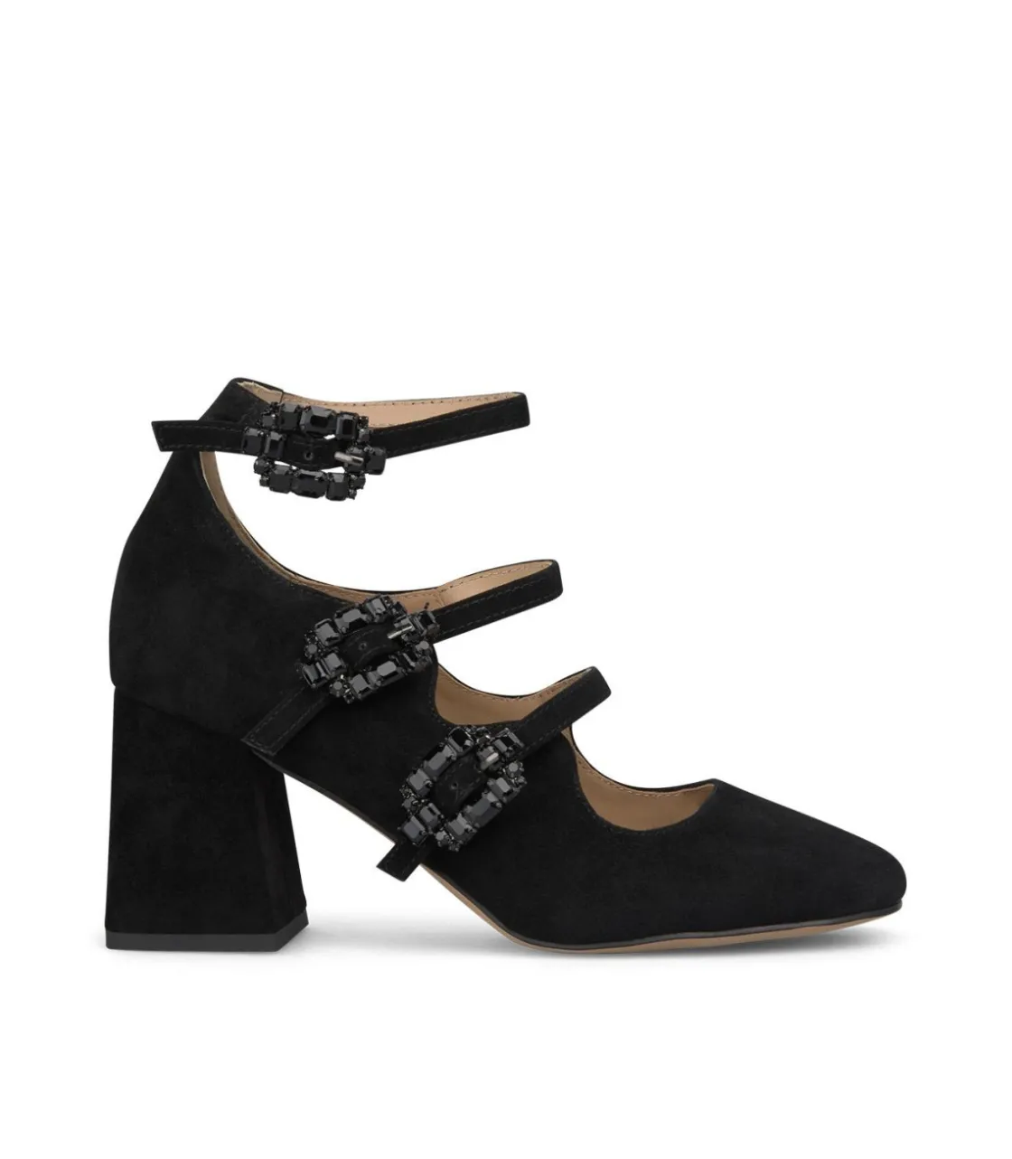 Alma en Pena Zapatos De Tacón|ZAPATO TACÓN TRES HEBILLAS