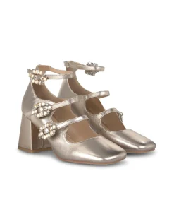 Alma en Pena Zapatos De Tacón|ZAPATO TACÓN TRES HEBILLAS